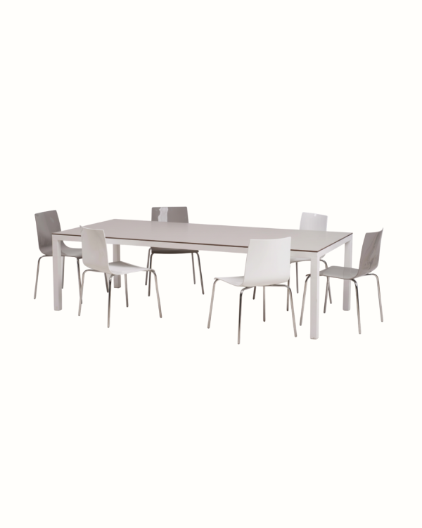 Pack Table Aghata + 6 chaise