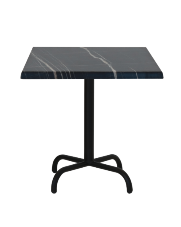 TABLE BISTRO WZ SOCLE métalique   EN TUBE rond