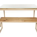 banquette et table1 Ensemble banquette et table de jardin